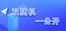 “双随机、一公开”